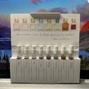 Maison Francis Kurkdjian MFK fragrance perfume discovery set